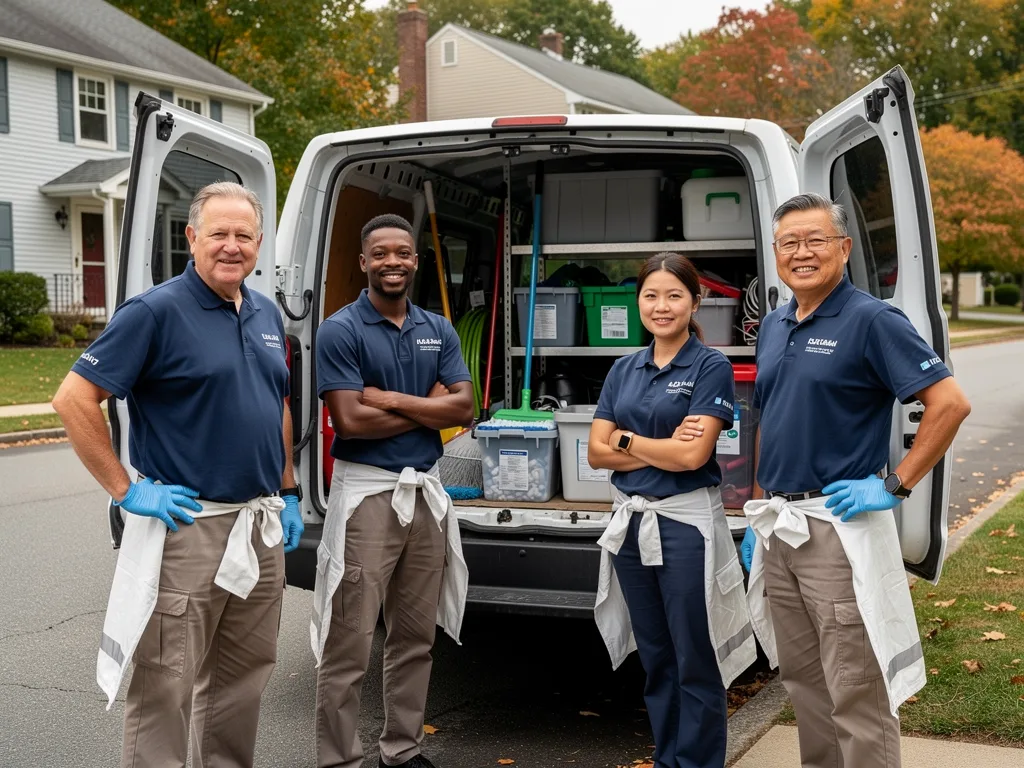 Connecticut Biohazard Cleanup Group team